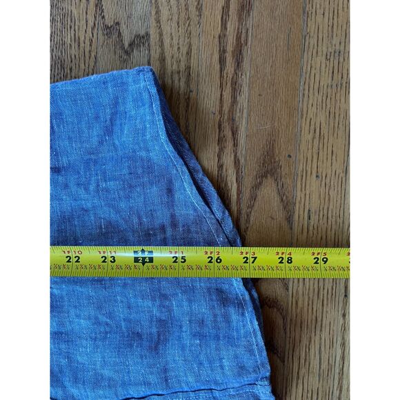 CP SHADES Gray Linen Button Up Long Sleeve Shirt Top Mens Size Small - Picture 7 of 9